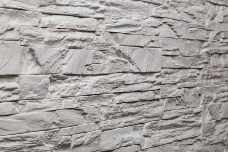 Мадрид — декоративный гипсовый камень для внутренней отделки, фактура Скала, сланец